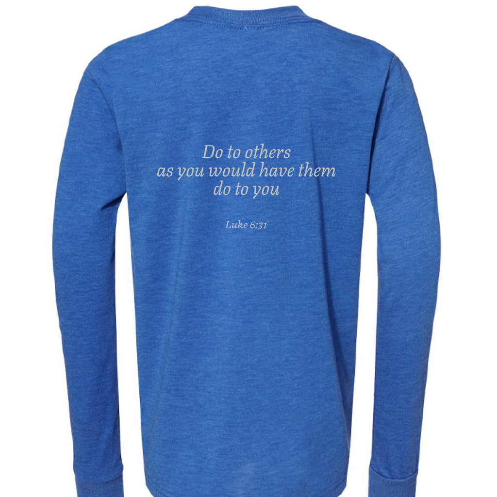 True Royal Triblend - BACK