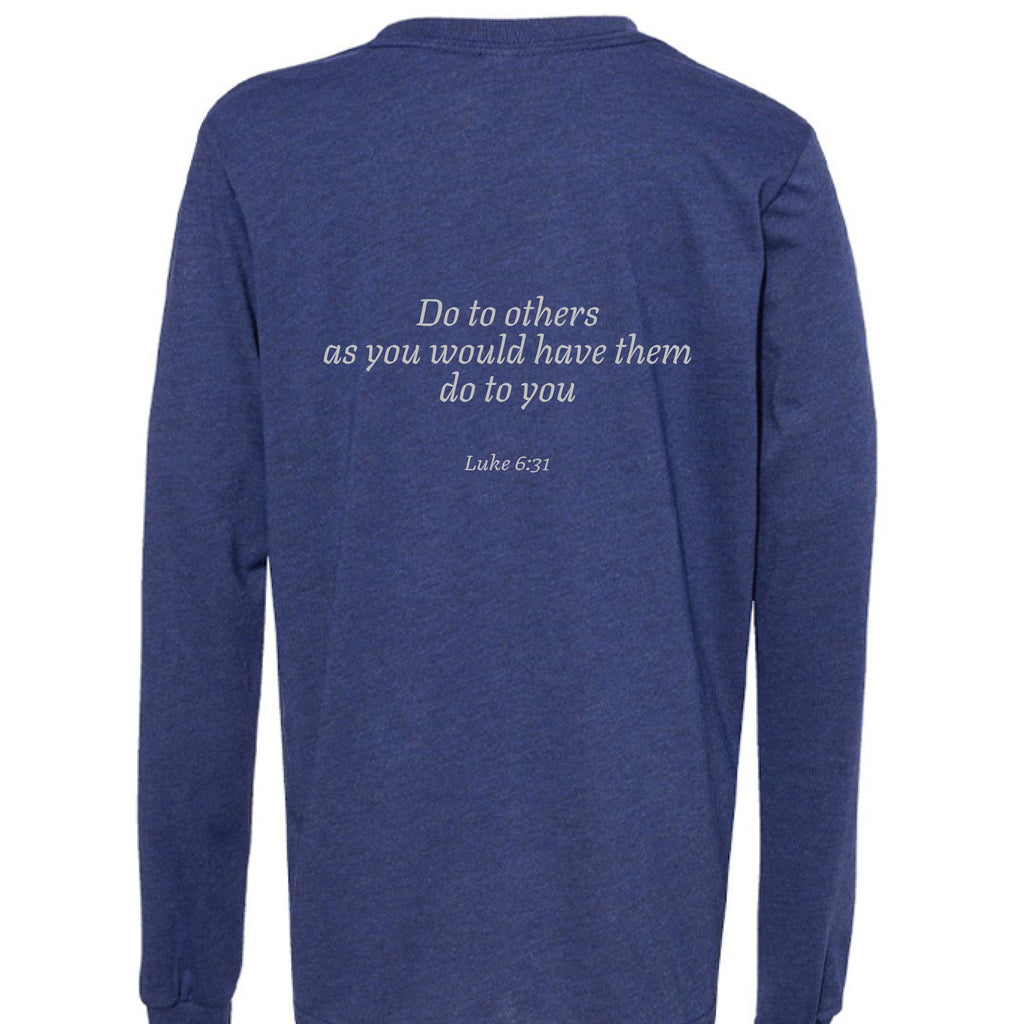 NAVY TRIBLEND - BACK