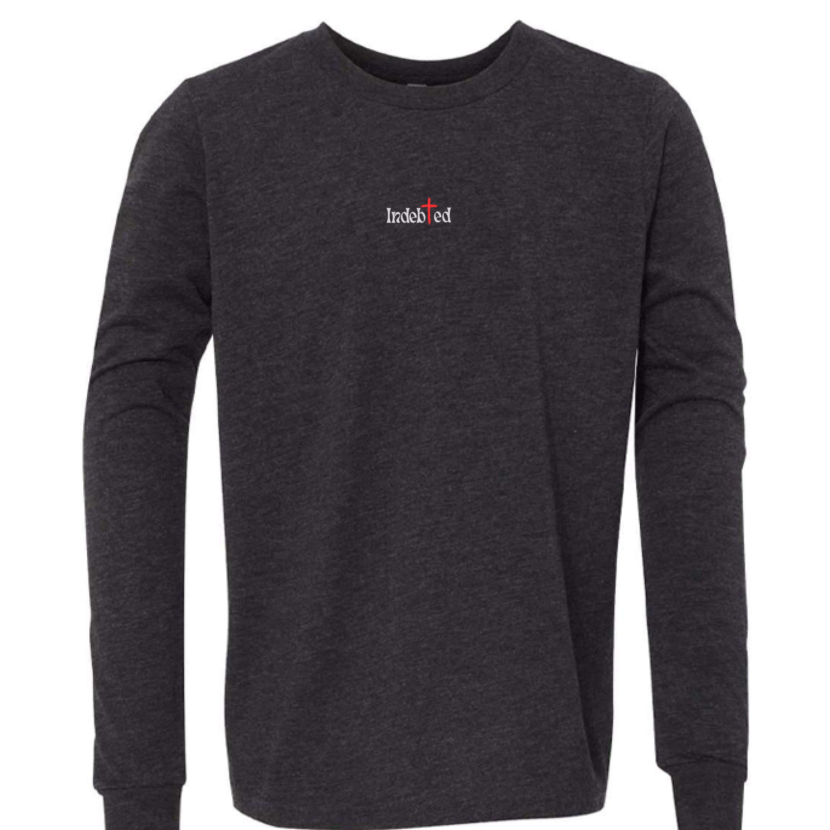 Charcoal Black Triblend - FRONT