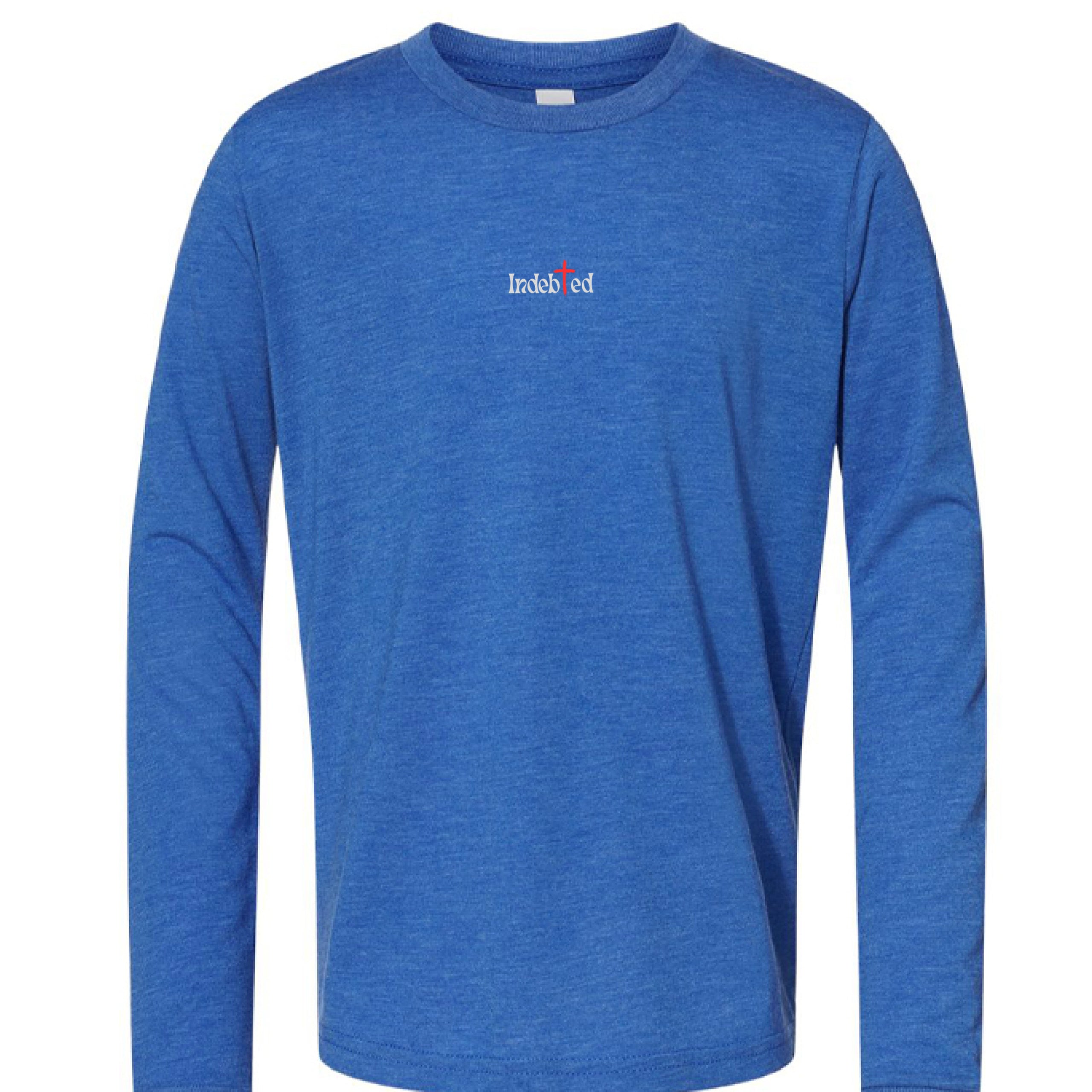 Indebted_Bella + Canvas Youth Long Sleeve